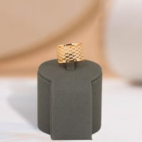 طقم بديل الذهب دوائر الذهب المتلألئة