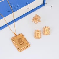 طقم سبايك زركون بديل الذهب