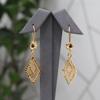 حلق شنكار بديل الذهب سحر النقوش