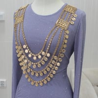 طقم ليرات ذهبية بديل الذهب