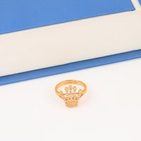 طقم تاج الملكة بديل الذهب