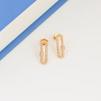 طقم المشبك الذهبي بديل الذهب