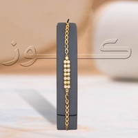 طقم شومية زركون ملكي بديل الذهب