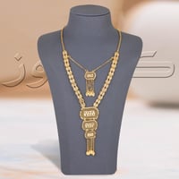 طقم حبات الموج بديل الذهب