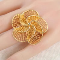 خاتم بديل الذهب زهرة المجد