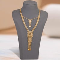 طقم بديل الذهب المربع الملكي