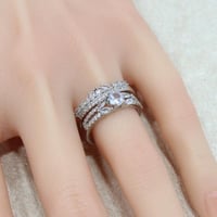 خاتم تونز فضي