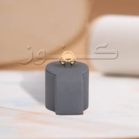 طقم الزهور المتصلة بديل الذهب