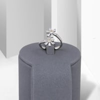 خاتم بديل الذهب الزهور