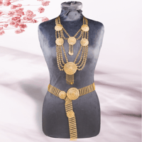 طقم الشموخ المكون من 6 بناجر مبروم وطقم كرسي جابر...