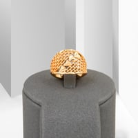 خاتم بديل الذهب قلوب الذهب