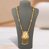 عقد بديل الذهب الوردة الذهبية