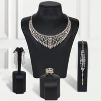 طقم بديل الذهب الماس الملكي