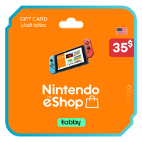 بطاقة نينتيندو 35 دولار امريكي