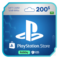 بطاقة بلايستيشن ستور 200 دولار -المتجر السعودي