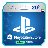 بطاقة بلايستيشن 20 دولار -المتجر الاماراتي