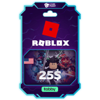 شحن روبلوكس 25 دولار - المتجر الأمريكي