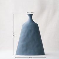 قطعة بسطح مموج - أزرق