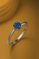 خاتم فضة - بريق الميلاد