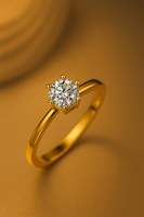 خاتم فضة - بريق الميلاد