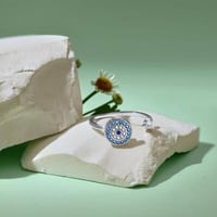 خاتم فضة - عين النور