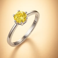 خاتم فضة - بريق الميلاد