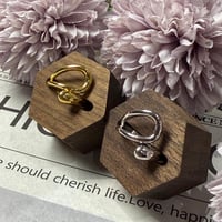 خاتم فضة - الموج