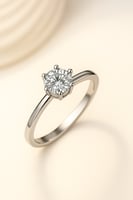 خاتم فضة - بريق الميلاد