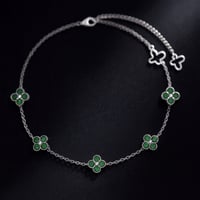 خلخال فضة - لمسة حظ