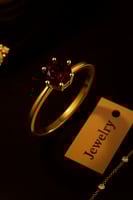 خاتم فضة - بريق الميلاد