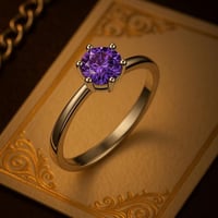 خاتم فضة - بريق الميلاد