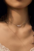 سلسلة فضة - ثري غليمر