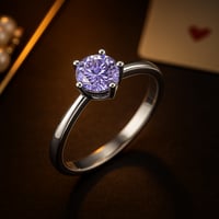 خاتم فضة - بريق الميلاد