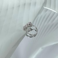 خاتم فضة - نبض وردي