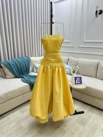 فستان اميره ليموني