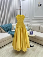 فستان اميره ليموني