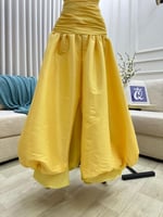 فستان اميره ليموني