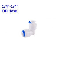 4 عبوات موصل كوع مناسب للانابيب مقاس 1/4 انش