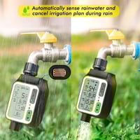 منظم ري الكتروني بثلاثة برامج توقيت