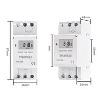 مفتاح مراحل بمؤقت رقمي قابل للبرمجة للتحكم في الكه...