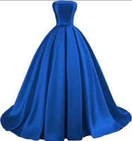 فستان لمسة الحرير