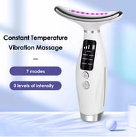 جهاز تجميل الوجه للرقبة، تدليك الاهتزاز، العناية ا...
