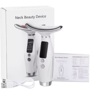 جهاز تجميل الوجه للرقبة، تدليك الاهتزاز، العناية ا...