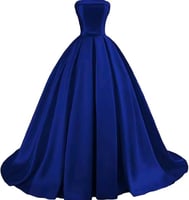 فستان لمسة الحرير