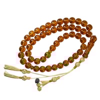 سبحة زعفرانيه خراطه إيرانيه فاخره كركوشة تفصال كوي...