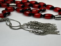 سبحة سندلوس يوناني برميلي(دم الغزال)