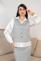 طقم مكون من قطعتين