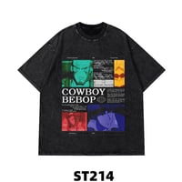 تيشيرت اوفرسايز انمي كاوبوي cowboy bebop