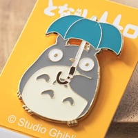 Totoro Holding Umbrella