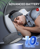 سكون بلس – سماعة النوم الذكية بعصابة رأس بلوتوث